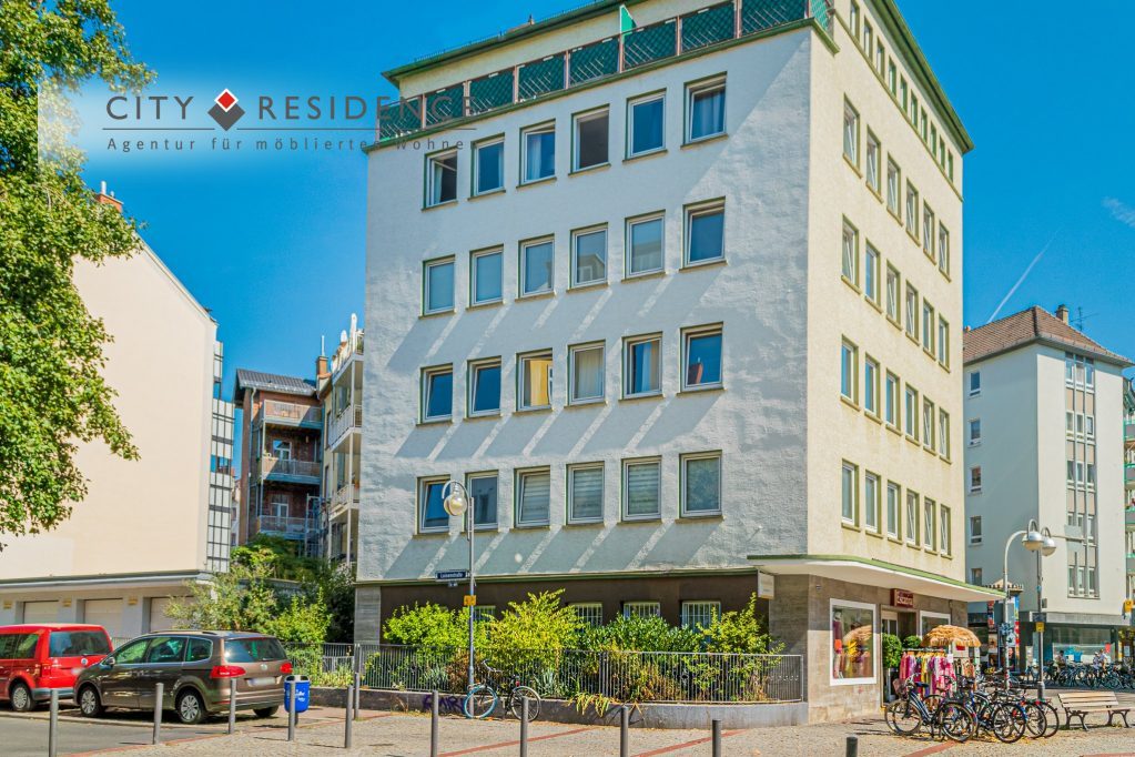 Frankfurt-Nordend: 1-Zi.  Wohnung, 30m², Luisenstr. , 1.355, Außenansicht