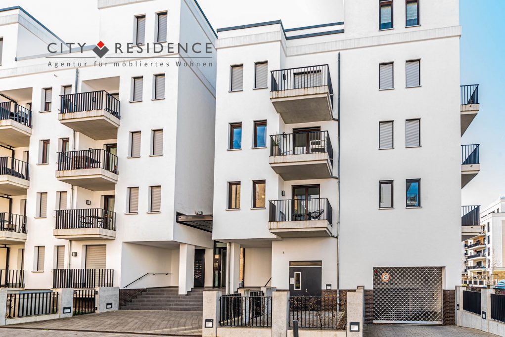 Frankfurt-Europaviertel: 1-camera(e)  Appartamento, 28m², Römischer Ring, 1,390, esterno