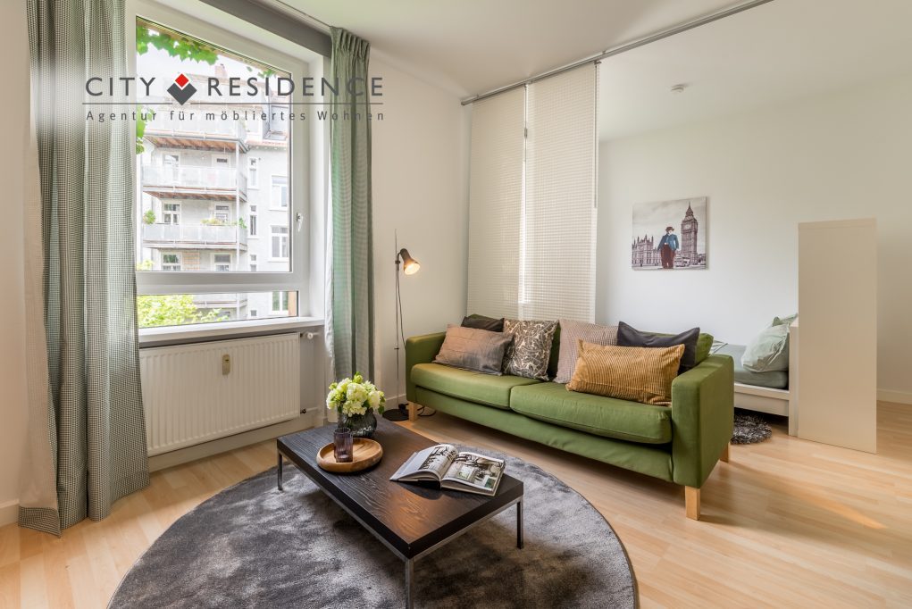 Frankfurt-Nordend (Ost): 1-camera(e)  Appartamento, 40m², Luisenstr., 1,250, soggiorno