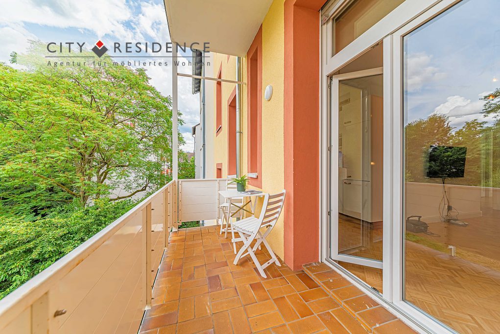Frankfurt-Bockenheim: 3-Zi.  Wohnung, 90m², Sophienstr., 2.400, Balkon/Terrasse