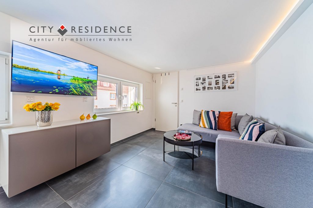Frankfurt-Bergen-Enkheim: 2-Zi.  Wohnung, 44m², Am Weißen Turm, 1.380, Wohnen