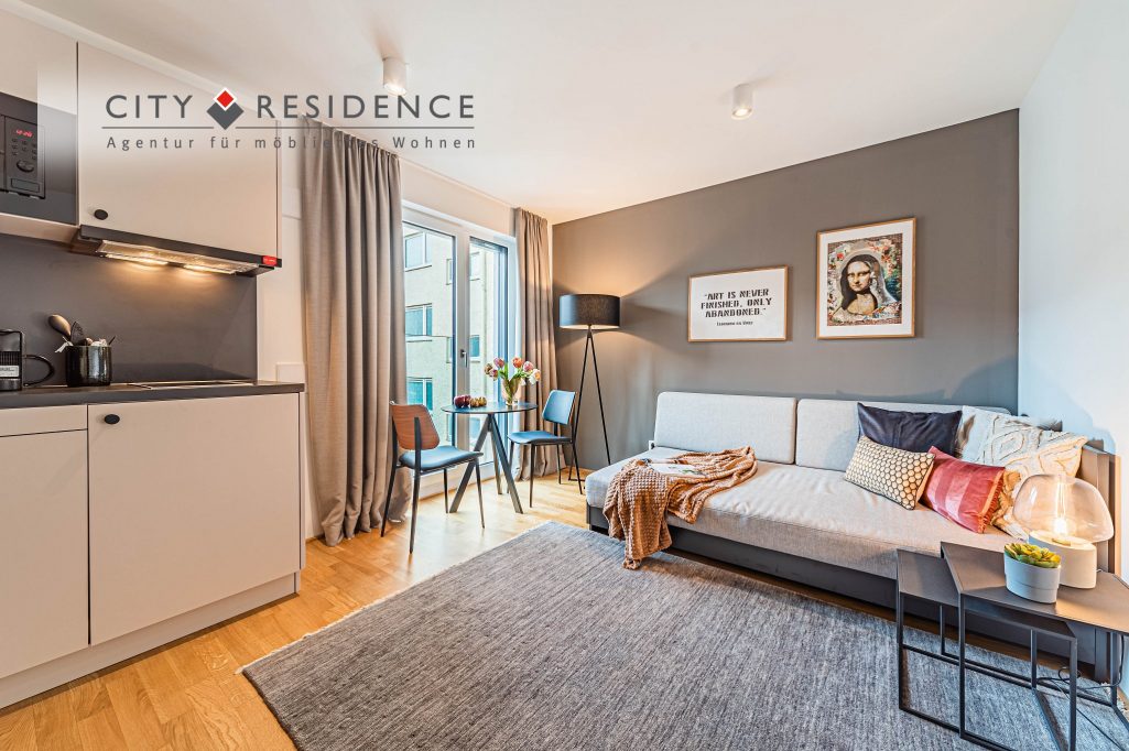 Frankfurt-Innenstadt: 1-Zi.  Wohnung, 21m&sup2;, Mainzer Landstr. , 1.299, Wohnen