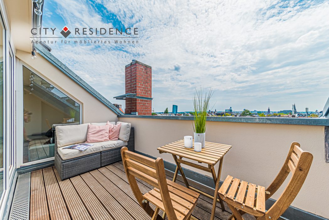 Offers Möbliertes Appartment mit Terrasse im Stadtnorden